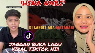 JANGAN BUKA LAGU VIRAL DI LANGIT ADA MATAHARI TREND HlNA NABI 😱 [upl. by Quickman260]