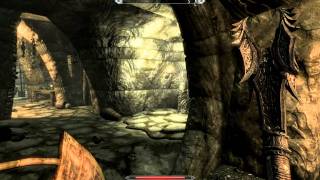 Skyrim Sunderstone Gorge Walkthrough Gem 22 [upl. by Thordia717]