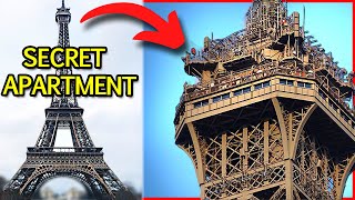 Why the Eiffel Tower has a Secret Apartment on Top [upl. by Anrahs]