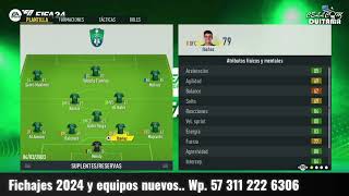 Fichajes 2024 en tu Fifa Fc 24 xbox 360 Rgh [upl. by Paryavi897]