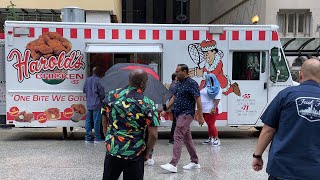 Harolds Chicken Shack Review  Best Selling Chicago Food Truck  The Fried Chicken King [upl. by Sillig]