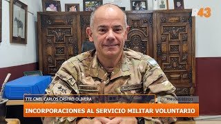 INCORPORACIONES AL SERVICIO MILITAR VOLUNTARIO [upl. by Netsirt]