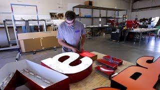 Heres How We Make Your Signage  Signs Plus Sign Company [upl. by Anaugal880]