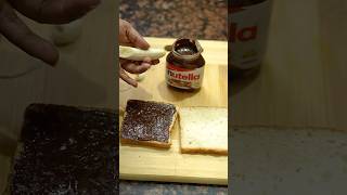 Best Chocolate Bread Recipe  Chocolate Sandwich Recipe  Home Made Nutella Recipe chocolate [upl. by Nahsaj114]