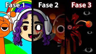 DESBLOQUEO LA FASE 3 DE INCREDIBOX SPRUNKI LA VERSION MAS TERRORIFICA [upl. by Knudson]