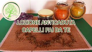 Lozione anticaduta capelli fai da te  tutorial lozione capelli [upl. by Ott23]