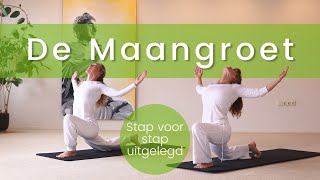 De maangroet  stap voor stap uitgelegd ook voor beginners [upl. by Ruiz74]