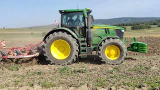 John Deere 6R 250 Horsch Terrano 4fx [upl. by Haseefan450]