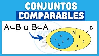 Conjuntos Comparables explicados fácilmente ¿A⊆B  Teoría de Conjuntos DESDE CERO😉 [upl. by Spatz]