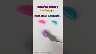 Comment if you guessed it right  💫slime art asmr diy clay guessinggame relax colormixing [upl. by Nosyerg]