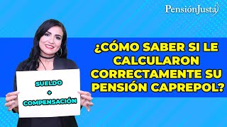 ¿Cómo saber si le calcularon correctamente su pensión CAPREPOL [upl. by Inalem]