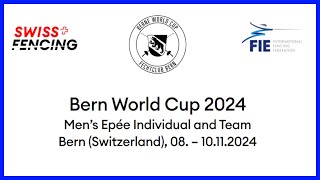 Bern 2024 Epee Individual  Piste Blue [upl. by Ykcaj]