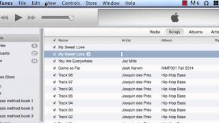 How to make mp3 files with iTunes [upl. by Mikal]