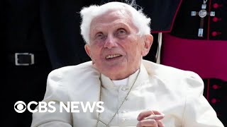 Pope Emeritus Benedict XVI dies at age 95 after ill health Vatican confirms [upl. by Anikram522]