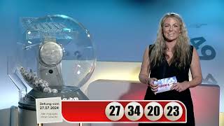 LOTTO 6aus49Gewinnzahlen von Samstag 27072024 [upl. by Anetta]