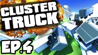 ClusterTruck Ep4  INSANE MEDIEVAL CONTRAPTIONS Gameplay  Lets Play [upl. by Keeley]