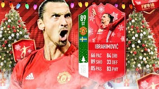 FUTMAS IBRAHIMOVIC 89 THE BEST CARD IN THE GAME FIFA 18 ULTIMATE TEAM [upl. by Klayman]