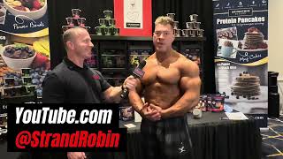 Robin Strand interview with Muscle Insider at the 2024 Toronto Pro SuperShow [upl. by Dora]