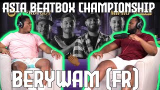 Berywam FR｜Asia Beatbox Championship 2019 Judge Showcase Brothers Reaction [upl. by Bullion]