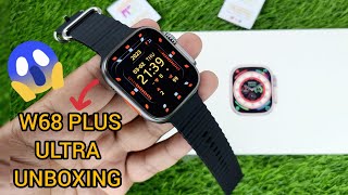 W68 Plus Ultra Smartwatch  Smartwatch W68 Plus Ultra  Microwear W68 Plus Ultra UnboxingReview [upl. by Gabrielson560]