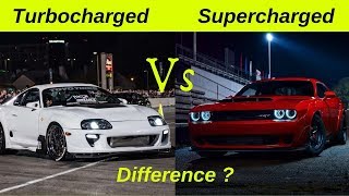 Difference between Turbocharger and Supercharger [upl. by Zoara]