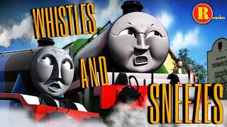 Whistle and Sneezes  Trainz Remake  Thomas and Friends [upl. by Nagaek236]