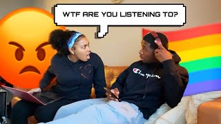 Caught Listneing To SUS RAP Prank on My Fiancee [upl. by Ahsac]