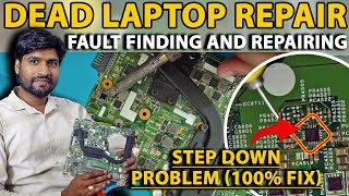 Laptop Wont Turn On  Dead laptop Repair  Dell Inspiron 153411  Laptop Motherboard Repair [upl. by Cyb426]