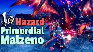 Hazard Primordial Malzeno vs SnS No AdrenalineHeroics  445 【MHRise Sunbreak】 [upl. by Kalman592]