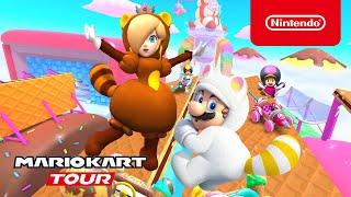 Mario Kart Tour  Sundae Tour Trailer [upl. by Sheaff664]