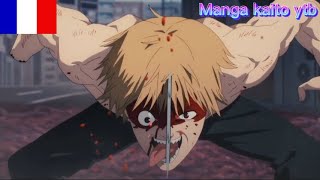 Denji vs Le demon sangsue🔥 Chainsaw man VF🇫🇷 [upl. by Kamilah]