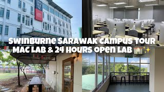 Swinburne Sarawak Campus Tour 2024  Mac Lab  24 Hours Open Lab 🖥️✨ [upl. by Ellenaj]