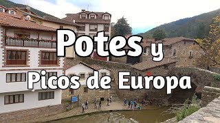 POTES y PICOS DE EUROPA 4K 🟢 Pueblo más Bonito 📌 Qué ver y hacer 1 día  Cantabria  España [upl. by Keavy477]