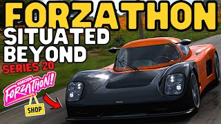 Forza Horizon 5How to complete Weekly FORZATHON challenges SITUATED BEYONDForzathon shop 💪 [upl. by Lennie530]