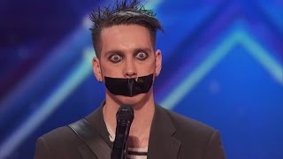 Americas Got Talent  Tape Face All Acts [upl. by Leamse62]