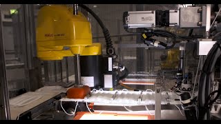 Face mask production with FANUC robots [upl. by Sunderland]