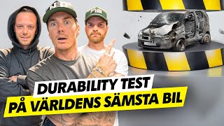 DURABILITY TEST PÅ VÄRLDENS SÄMSTA BIL [upl. by Abbate692]