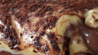 TIRAMISU ALLA NUTELLA SENZA UOVA  FoodVlogger [upl. by Leirbaj]