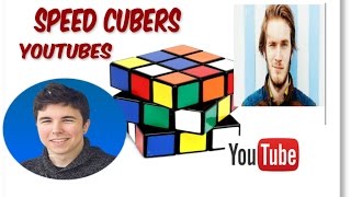 5 youtubers famosos que arman el cubo rubik son speed cubers [upl. by Ronoh]