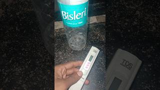 bisleri water tds check tds meter water tds meter [upl. by Howlyn]