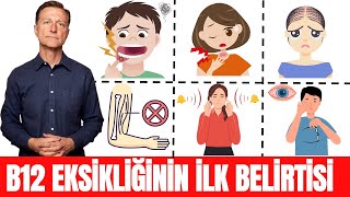 B12 Eksikliğinin İlk Göstergesi Metilkobalamin Alarmı  DrBerg Türkçe [upl. by Soisanahta]