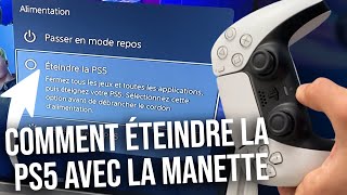 Comment éteindre la PS5 avec la manette [upl. by Ahsinet]