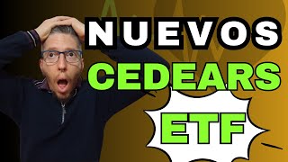 Increibles nuevos CEDEARs ETF  Uno mejor que el otro 🤯 [upl. by Aryc956]