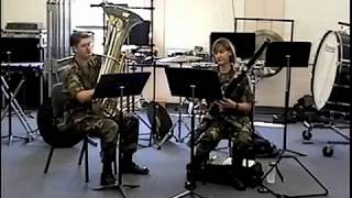 PDQ Bach in the US Army bassoon amp tuba duet [upl. by Zakarias]