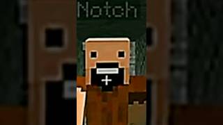 minecraft notch join the game short viralvideo [upl. by Ahsinawt]