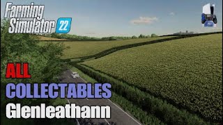 FS22 Glenleathann  Earn extra money  All 20 Collectables [upl. by Yenffit446]