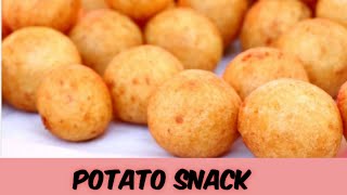 Crispy Potato Balls  Potato snacks  evening snack for kids👍 [upl. by Hoashis703]