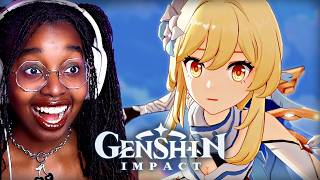 I Played GENSHIN IMPACT For The FIRST TIME I LOVE IT  pt 1 [upl. by Dulcea]