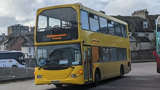 Seaford and District KX04 RDV 15405 Scania Omnidekka [upl. by Areip104]