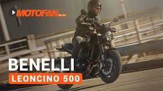 Benelli Leoncino 500  Prueba opinión y detalles  Motofan [upl. by Garrot358]